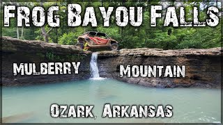 Mulberry Mountain to Frog Bayou Falls  Ozark AR [upl. by Rogerg194]