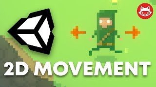 Unity Character Movement and Animation in 2D with Sprite Sheet  Tutorial [upl. by Akinar]