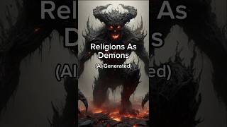 Religions As Demons  AI Zilla [upl. by Sari]