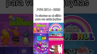 Nostalgia 20142020 😢 dinedits99 nostalgia backyardigans gumball escandalosos [upl. by Yboj563]