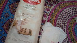 ✨Unboxing amp Review Huggies Premium Soft pants । Products details । XL  40 pants baby diaper [upl. by Hamann197]