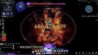 Lost Ark Igniter Sorceress Hard Thaemine Gate 3 [upl. by Ecinnahs]