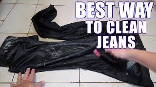 How to Wash Jeans By Hand Properly Without Fading Them – Easy Instructions [upl. by Derfliw]