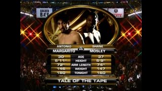 Antonio Margarito vs Shane Mosley 01242009 Full Fight [upl. by Bohannon]