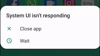 Fix system ui isnt responding android 12  system ui not responding samsung  system ui problem [upl. by Uok]