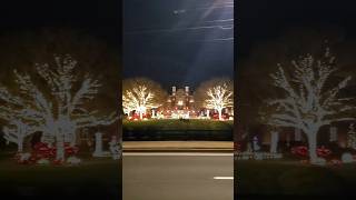 Christmas Lights of Nashville Tennessee  Christmas Light Hunting [upl. by Cherish]