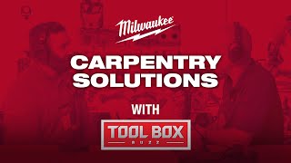 Milwaukee Tool x Tool Box Buzz Transforming Carpentry and Roofing with the M12™ amp M18™ Systems [upl. by Ynohtnacram269]