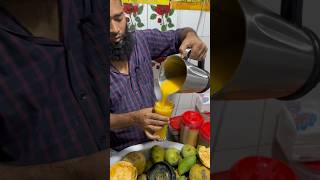 Fresh Mango Milkshake Recipe 🥭  Healthy Street Food shorts [upl. by Massingill421]