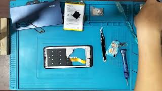 Tutorial Ganti LCD Oppo A17 smartphone oppo service viralvideo fyp viralvideos fypシ゚viral [upl. by Eidnew]