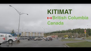 KITIMAT BC British Columbia Canada  Walking Tour of Downtown [upl. by Philippine848]