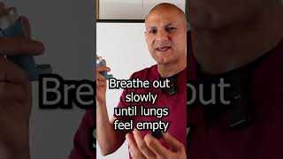 How to use your asthma inhaler Learn the correct technique for your Ventolin inhaler shorts [upl. by Aztiley]