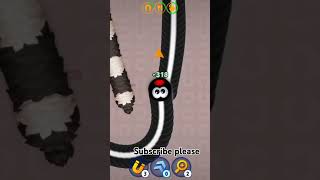 🐍😱Worm zon io😭 giant slithers record apick cecing [upl. by Neeruam]