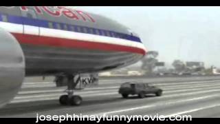 American Airlines Emergency Landing in Expressway amazing  Funny video [upl. by Mharba]