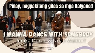 I Wanna Dance With Somebody Cover  Jenika Duran amp Noah Waldorf [upl. by Enenej]