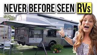 15 Amazing RV Tours amp What’s New for 2023 at the Hershey RV Show [upl. by Renado761]