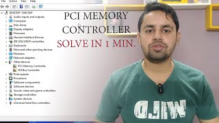 PCI MEMORY CONTROLLER ERROR FIX [upl. by Hernando]