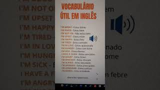 ingles english aprenderingles cursodeinglesbasico inglesonline inglesfacil [upl. by Ydnys105]