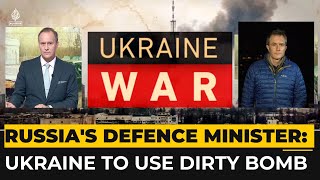 Russia claims Ukraine preparing to use dirty bomb [upl. by Gravante156]