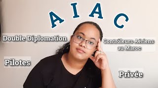 أكاديمية محمد السادس الدولية الطيران المدني✈  AIAC Formation des Pilotes👩‍✈️ Mobilité [upl. by Aiuqes868]