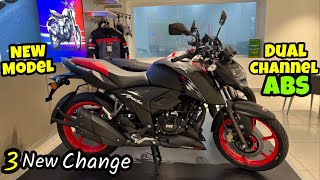 2024 New Tvs Apache 160 4v Dual ABS Full Review Video  Tvs Apache 160 4v Special Edition 2024 😍 [upl. by Mateya]