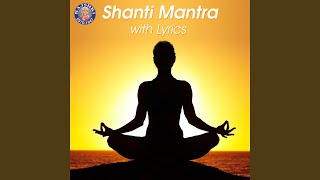 Shanti Mantra Om Sahana Vavatu [upl. by Eirellav187]