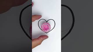 Draw a love Heart and glitter easy drawing ideas for kids kids easydrawing heart glitter [upl. by Hameean687]