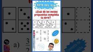 Reto Matemático matemáticas test adivinanza quiz [upl. by Aivatnahs268]