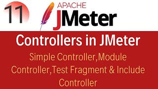 JMeter Tutorial 11 SimpleModule and Include Controllers  Test Fragment in JMeter [upl. by Trace]