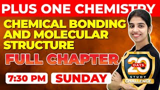 1 Chemistry  Chemical Bonding and Molecular Structure  Full Chapter Revision  Exam Winner [upl. by Enilorak]