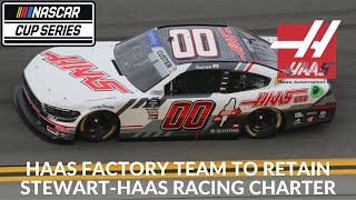 Haas Factory Team To Retain StewartHaas Racing Charter [upl. by Anavahs]