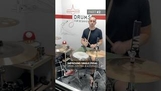 🔥 Boost your single pedal speed 🥁 drums singlepedal exercise lesson footpedal tutorial short [upl. by Enelaj]