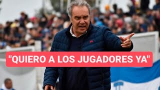 🔵⚪️🔴 Lasarte no ocultó su ansiedad por el periodo de pases de Nacional  Por ahora solo Coates [upl. by Nnanerak]