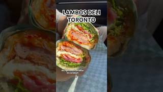 Lambos Deli in Toronto  Italian Deli in Toronto torontofood torontoeats torontofoodie toronto [upl. by Swetiana645]