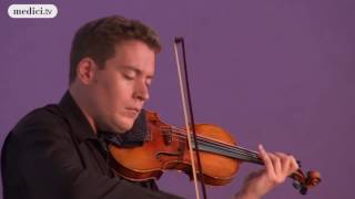 Kristóf Baráti performs on the Lady Harmsworth Stradivari Verbier 2016 [upl. by Joye]