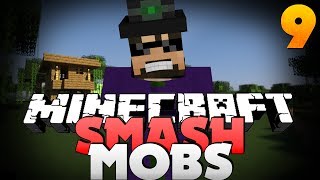 Minecraft Super Smash Mobs 9  WITCH [upl. by Enimsay627]