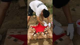 Star pool ⭐🔥💪 mini wood toy woodworking art skillwood hand shorts shortvideo [upl. by Miko]