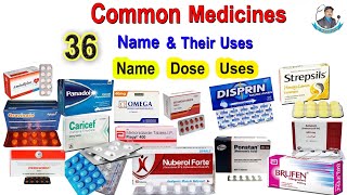 Common Medicines For General Medical Practice  Medicine Name and Uses  Dr Shahzad Official [upl. by Kulseth457]