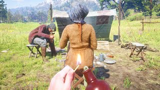 🧨Dynamite amp Fire Bottle Gameplay 20  Red Dead Redemption 2 [upl. by Ochs]