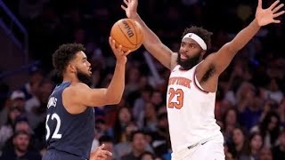 Minnesota Timberwolves vs New York Knicks  Full Game Highlights  October 14 2023 NBA Preseason [upl. by Irehj]