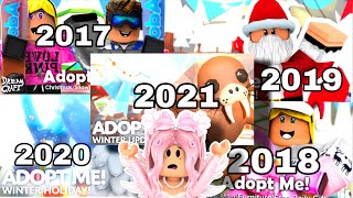 ChristmasWinter Event 2017 2022 comparison  Roblox Adopt Me  Day 3 [upl. by Eatnuahs]