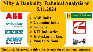 33 ABB India Cummins India Siemens KEI Industries Kirloskar oil Eng Punjab amp Sind Bank TCT [upl. by Zara]