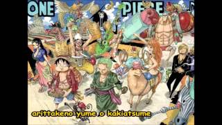 One Piece  We are9 Straw Hat Pirates VersionLYRICS [upl. by Nohsar]