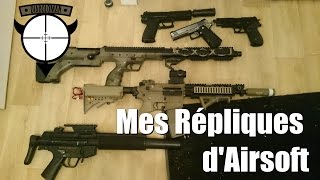 AIRSOFT FRANÇAIS Présentation Répliques dAirsoft pour 2017  SRS  M4  MK23 [upl. by Eynahpets505]