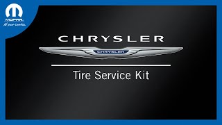 Tire Service Kit  How To  2025 Chrysler Pacifica Hybrid [upl. by Sternberg260]