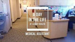 A Day in the Life of a Medical Assistant at Legacy Health [upl. by Aihselef980]