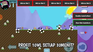 CARA CLEAR WORLD MENGGUNAKAN PKUY  Growtopia [upl. by Perr]