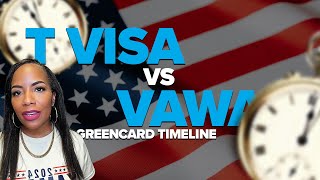 How Long Does It Take to Get a Green Card After T Visa or VAWA Approval  ST Law Office [upl. by Odericus]