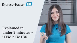 IOLink temperature head transmitter iTEMP TMT86  Explained in under 3 minutes [upl. by Brigida]