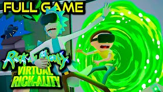 Rick and Morty Virtual Rickality  Full Game Walkthrough  No Commentary [upl. by Navar]