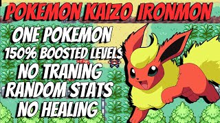 JUST BEAT BROCK WITH A MONSTER HARDEST POKEMON CHALLENGE KAIZO IRONMON FIRERED [upl. by Col398]